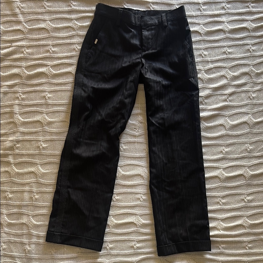 Junior Dolce Gabbana   Black Pinstripe Pants size Junior 7 years old